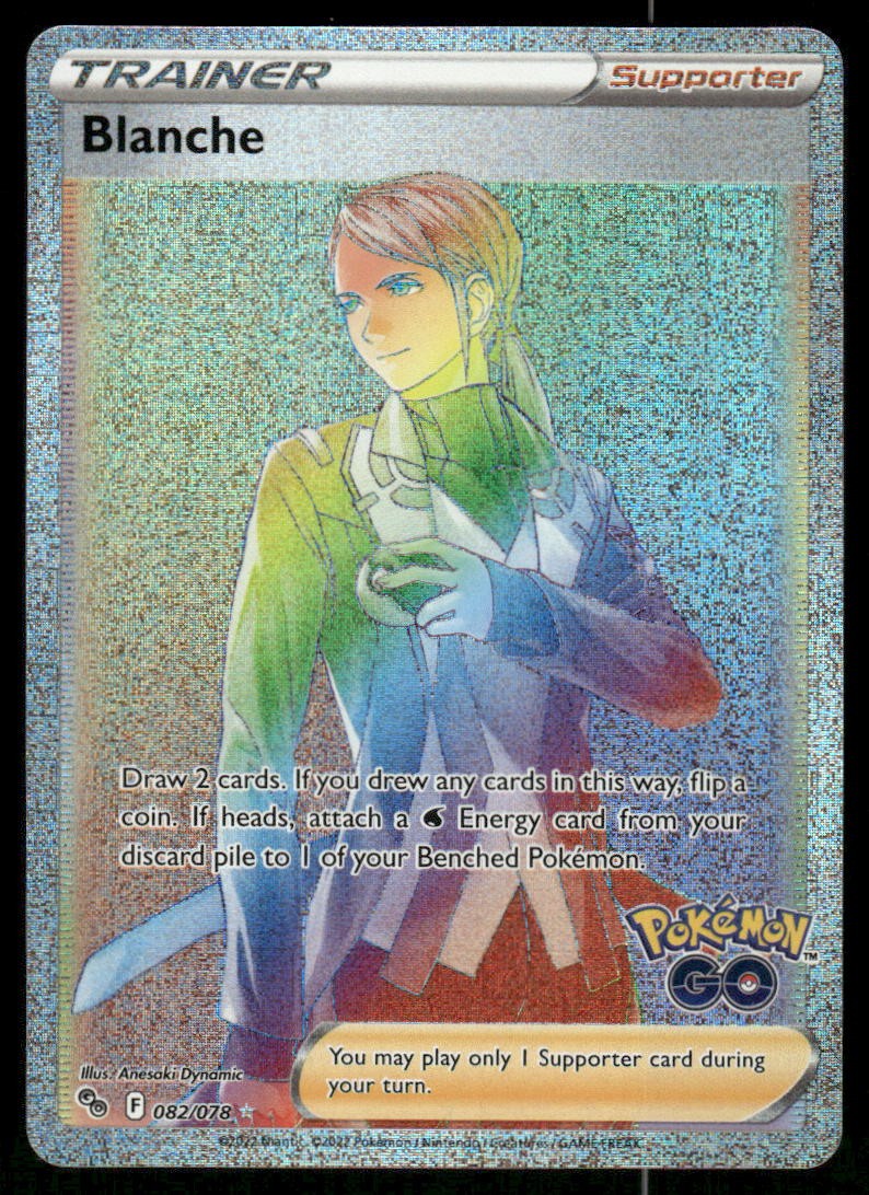Pokemon Cards Blanche 082/078 Pokemon GO Rare Rainbow NM0