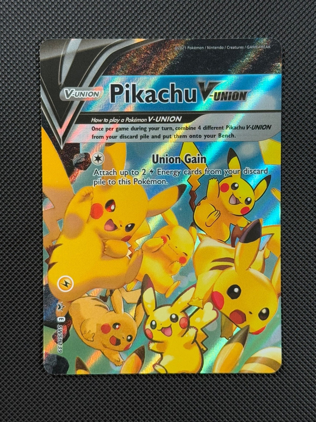 Pokémon Cards Pikachu VUNION SWSH139 140 141 142 Sword & Shield Promo Holo Rare1