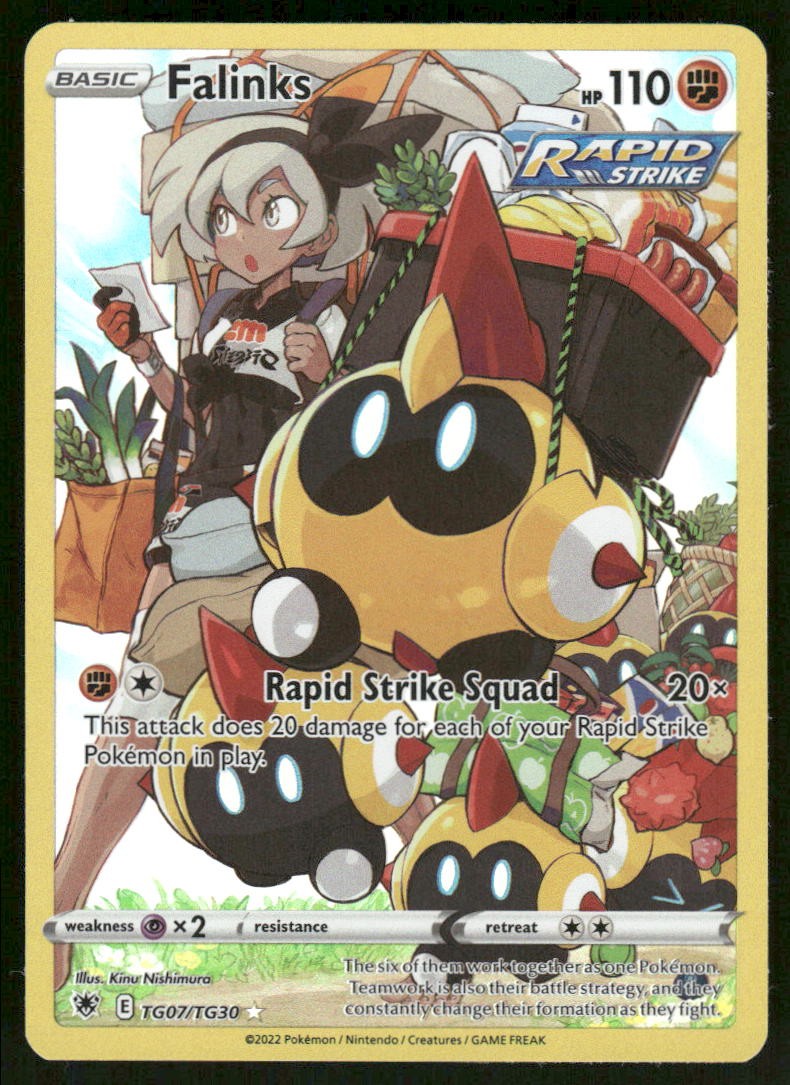 Pokemon Cards Falinks TG07/TG30 Astral Radiance Trainer Gallery Holo NM0