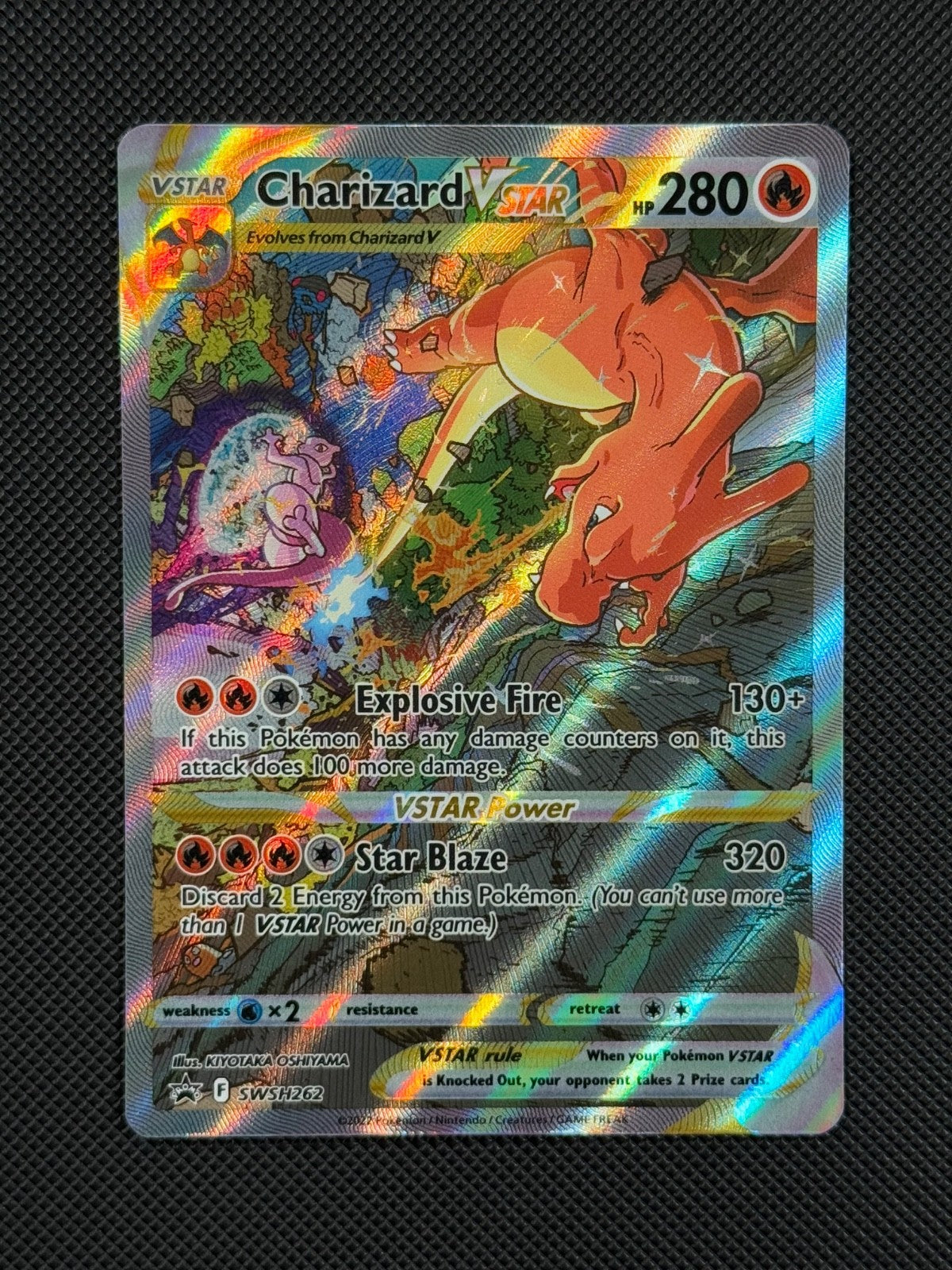 Pokémon Cards Charizard VSTAR SWSH262 Sword & Shield Promo Holo Rare *21