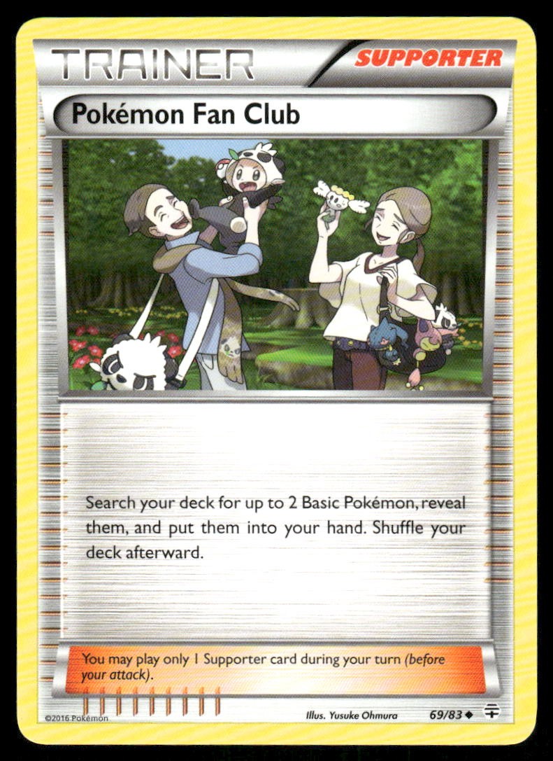 Pokemon Cards Pokemon Fan Club 69/83 Generations Uncommon NM0