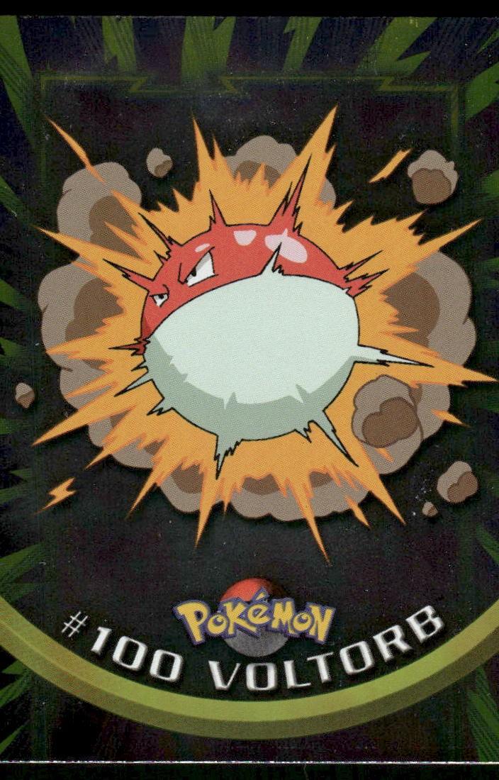 Pokemon Cards Voltorb #100 Topps Trading Cards Series 2 LP *20