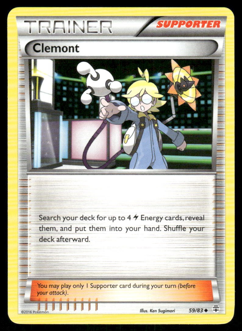 Pokemon Cards Clemont 59/83 Generations Uncommon NM0
