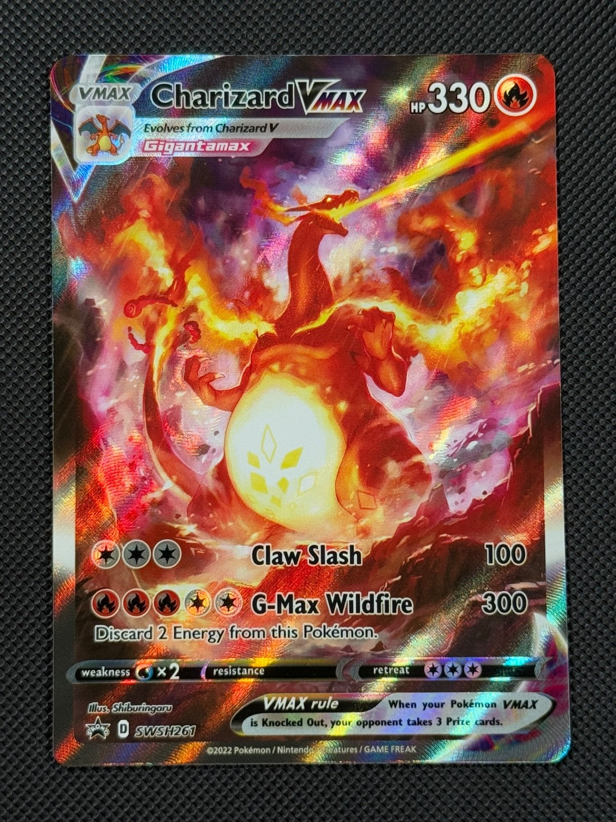 Charizard VMAX SWSH261 PROMO Pokémon Card Sword & Shield Promo Holo Rare0