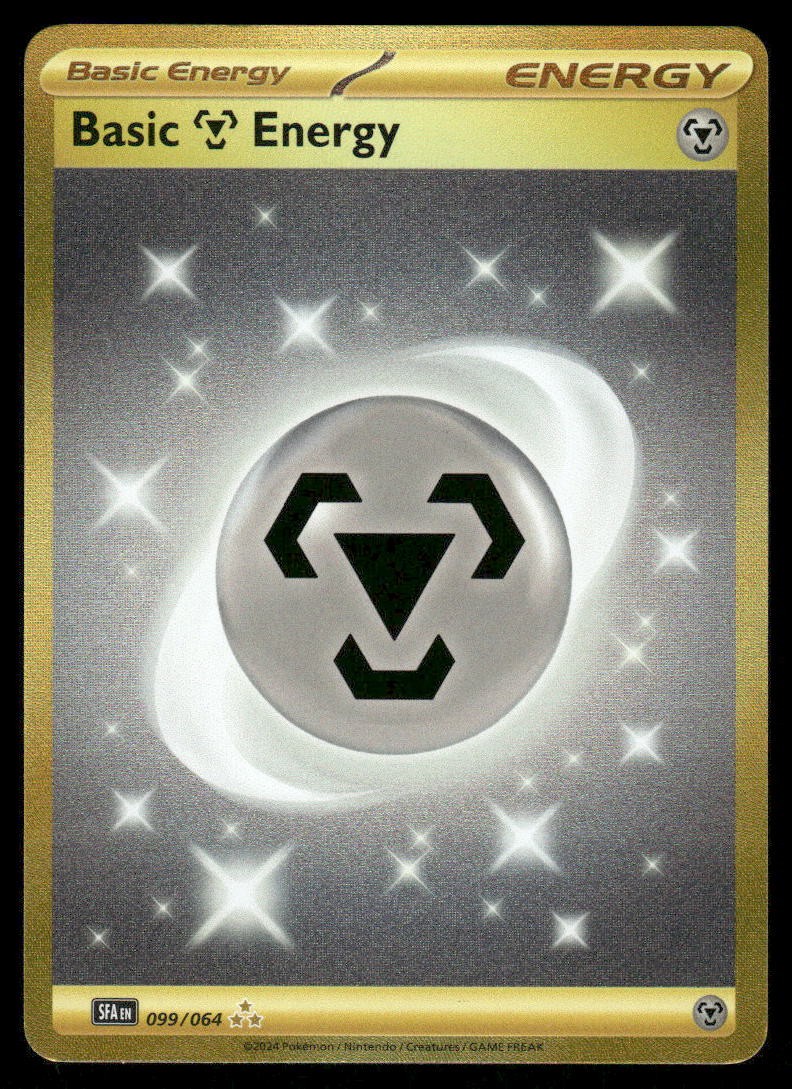 Pokemon Cards Basic Metal Energy 099/064 Shrouded Fable Hyper Rare NM0