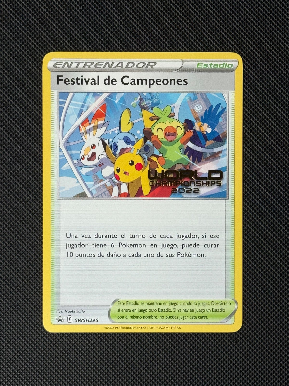 2022 Champion’s Festival World Championship Promo S-P Spanish London Pokémon0