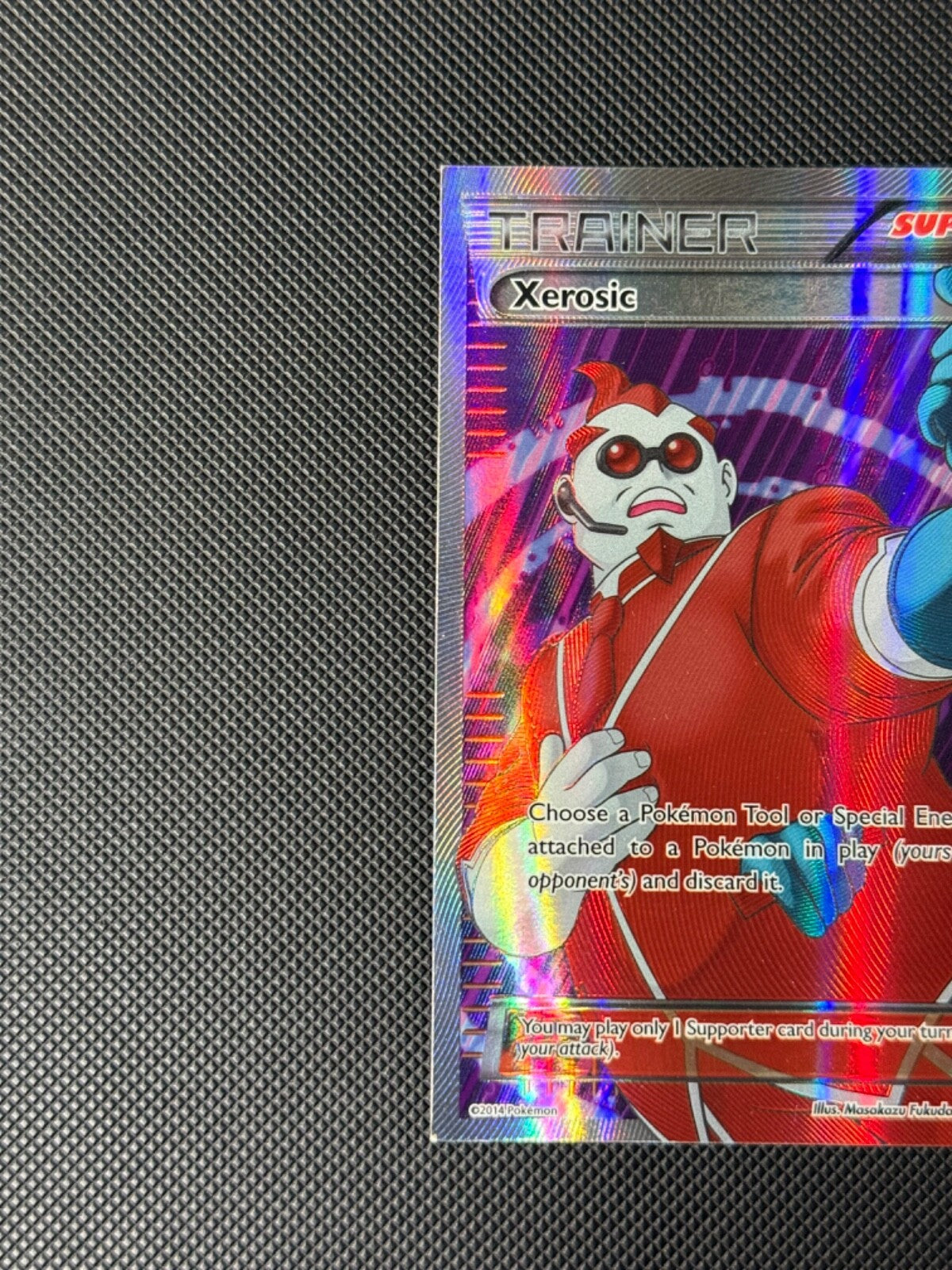 Xerosic 119/119 CUT ERROR Full Art Pokémon Card XY Phantom Forces HOLO1