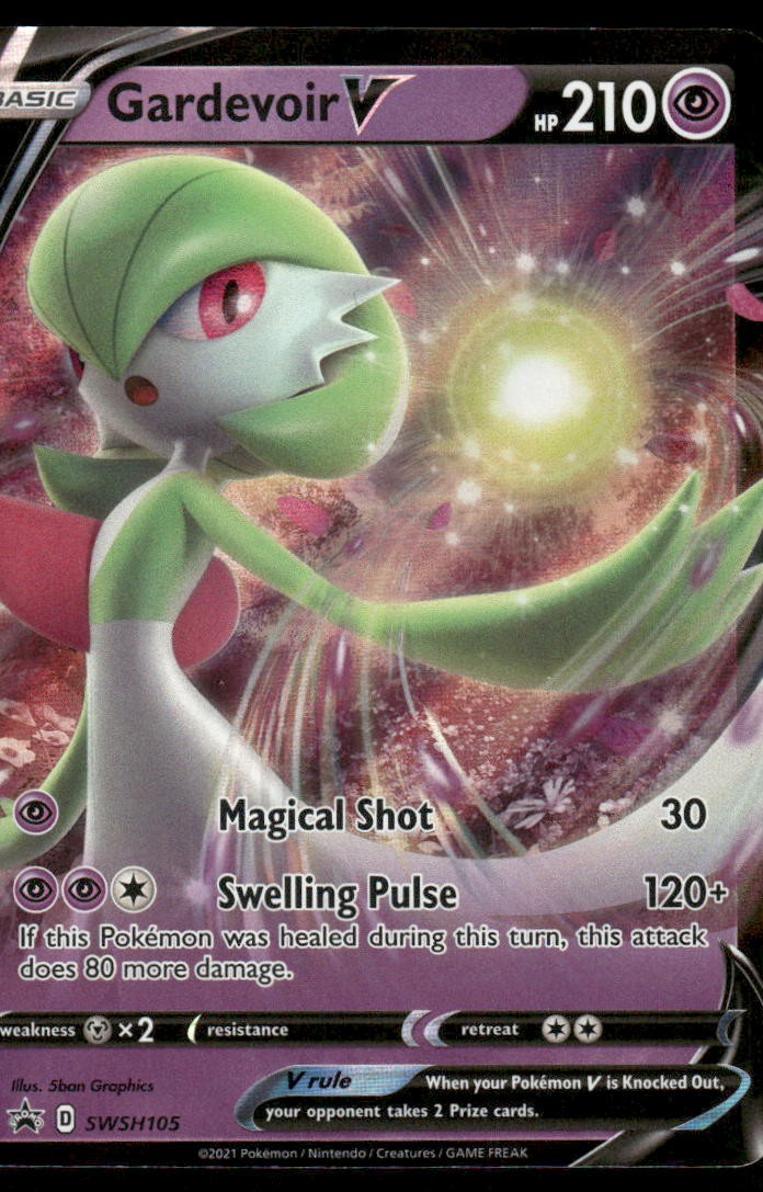 Pokemon Cards Gardevoir V SWSH105 SWSH Black Star Promo NM0