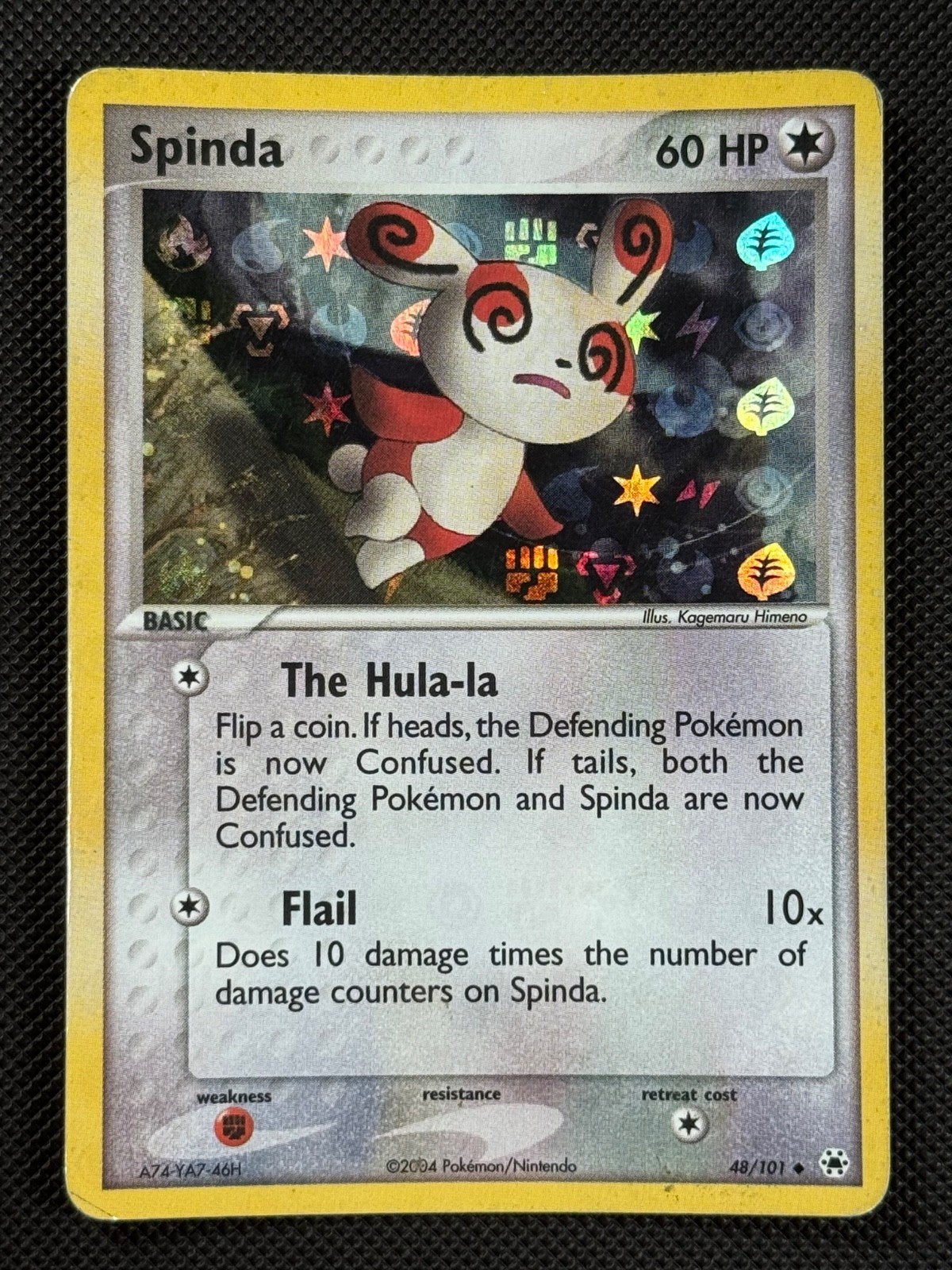 Spinda 48/101 REVERSE HOLO Pokémon Card EX Hidden Legends Holo Uncommon0