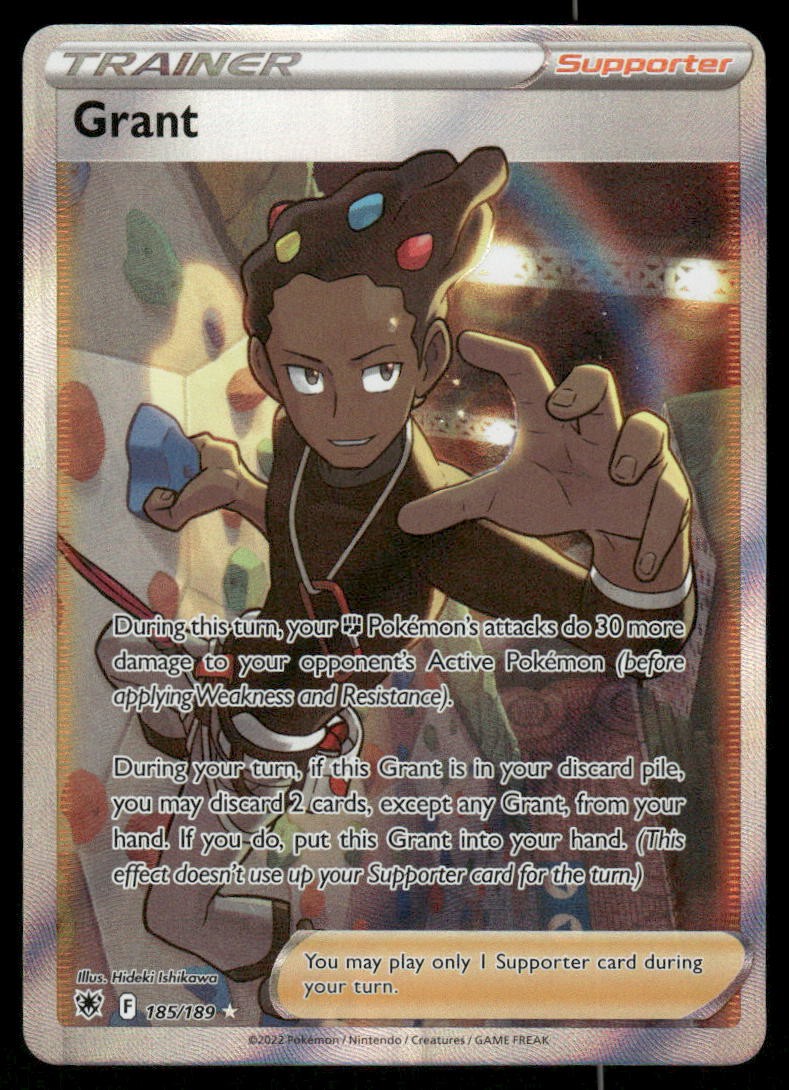 Pokemon Cards Grant 185/189 Astral Radiance Rare Ultra NM0