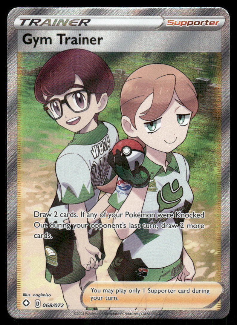 Pokemon Cards Gym Trainer 068/072 Shining Fates Rare Ultra NM0