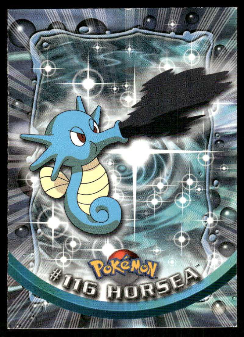 Pokemon Cards Horsea #116 Topps Trading Cards Series 2 LP *20