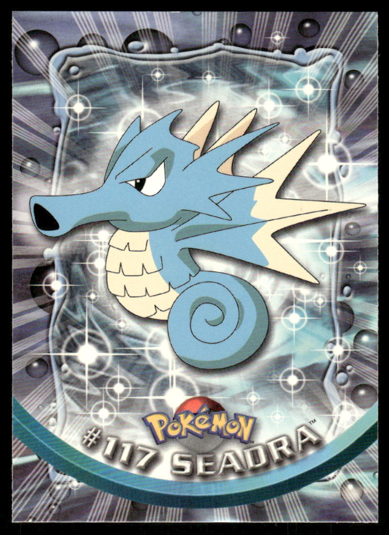 Pokemon Cards Seadra #117 Topps Trading Cards Series 2 NM *20