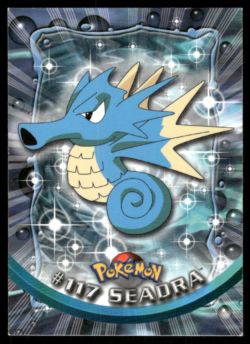 Pokemon Cards Seadra #117 Topps Trading Cards Series 2 LP *40