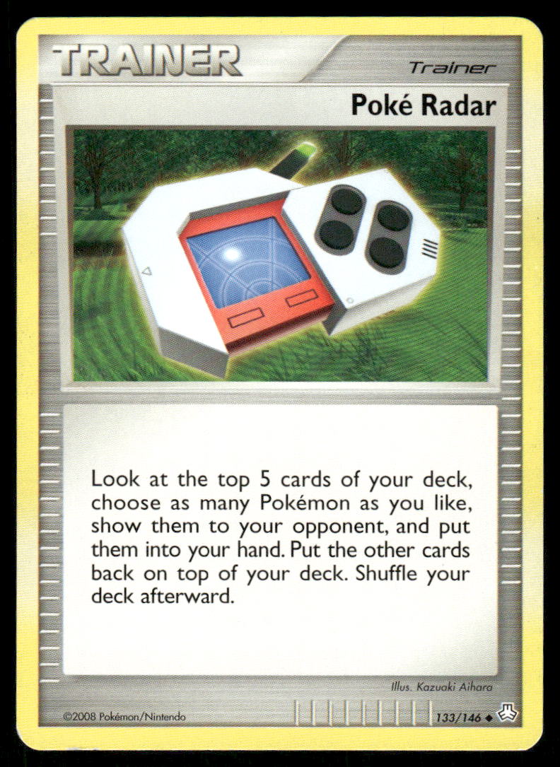 Pokemon Cards Poke Radar 133/146 Legends Awakened Uncommon LP *40