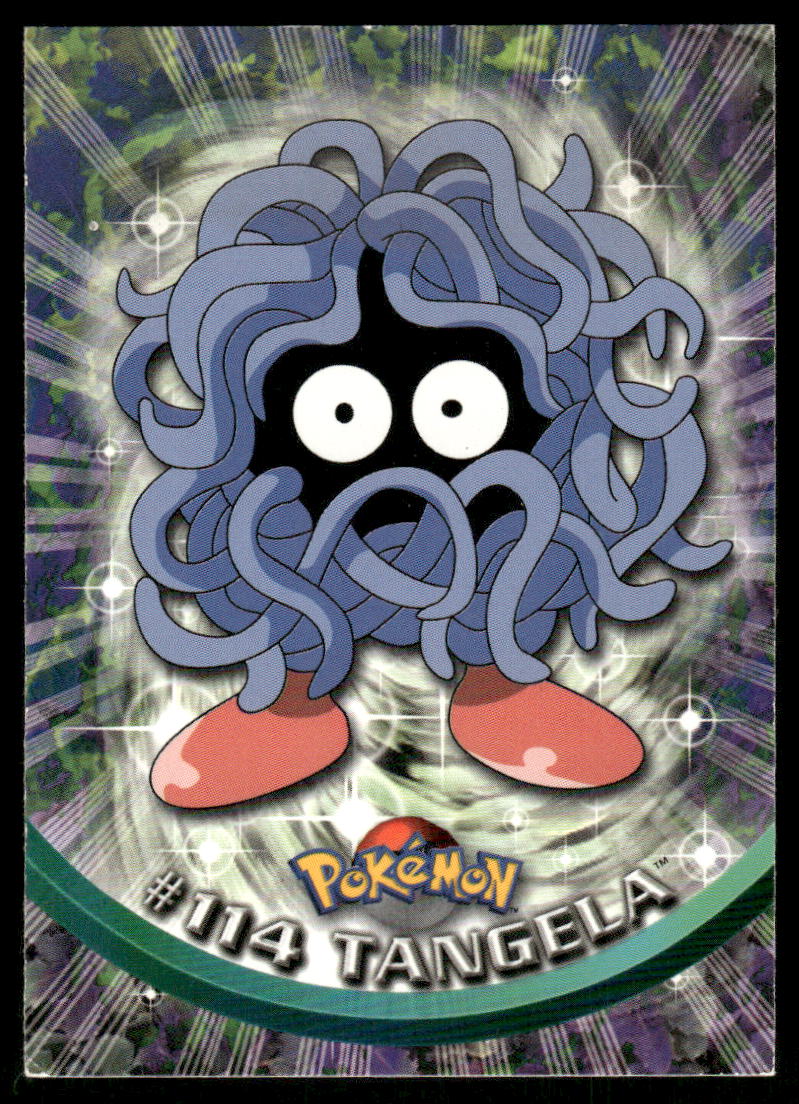 Pokemon Cards Tangela #114 Topps Trading Cards Series 2 LP *20