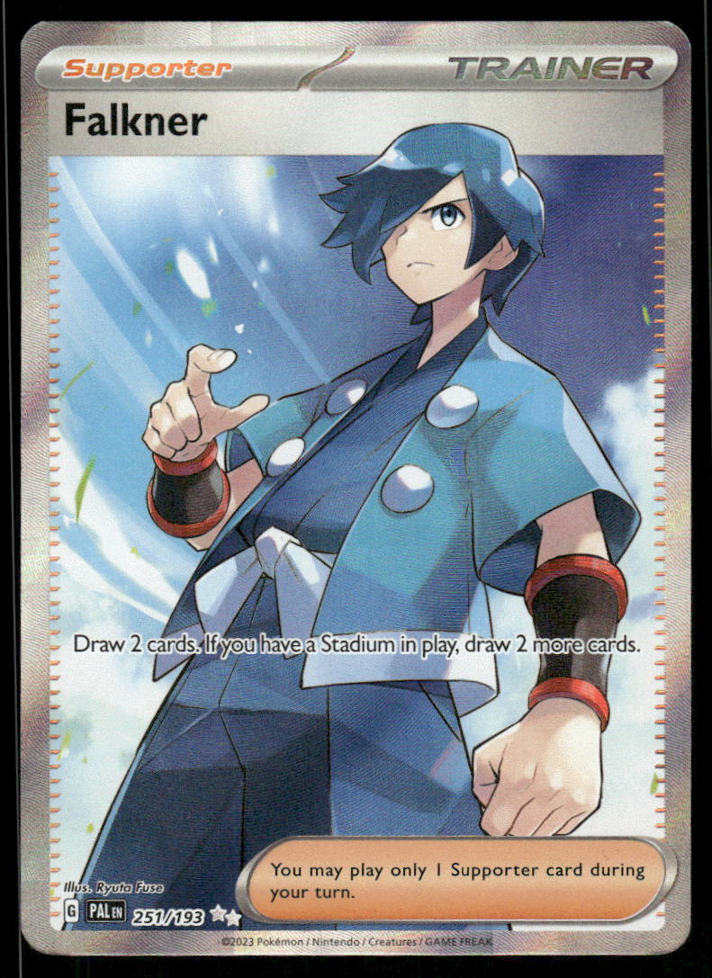 Pokemon Cards Falkner 251/193 Paldea Evolved Ultra Rare NM0