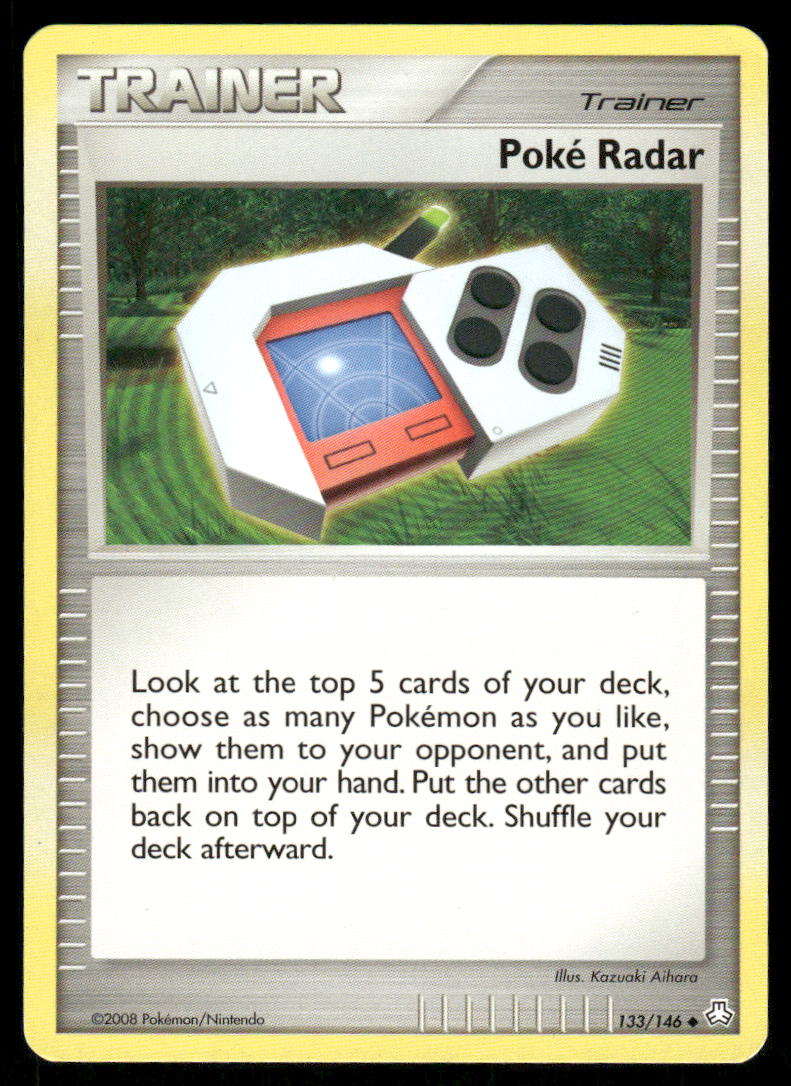 Pokemon Cards Poke Radar 133/146 Legends Awakened Uncommon LP *50